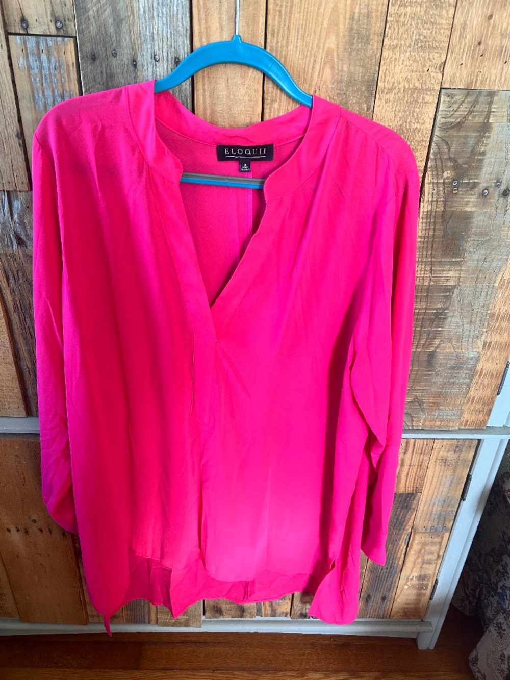 Long sleeve blouse